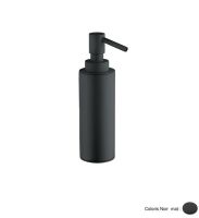 Logo Distributeur de savon liquide � poser ambiente - am72713 noir  mat