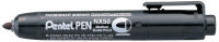 Logo Pentel marqueur permanent nx50 r�tractable, noir 5231512