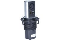Logo Bachmann multiprise encastrable elevator 1 prise + 1  rj45 + 1 usb 944063