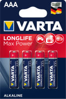 Logo Varta pile alcaline 'max tech', micro, (aaa/lr3) 3060782