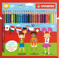 Logo Stabilo crayons de couleur color, �tui promo 12 + 2 5650578