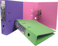 Logo Exacompta classeur � levier pp premium, a4, 80 mm, blanc 18301