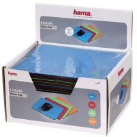 Logo Hama tapis de souris, prsentoir, couleurs assorties 1654771