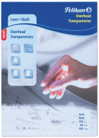 Logo Pelikan films ohp pour imprimante laser, transparent, a4 56724229
