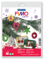 Logo Fimo soft p�te � modeler kit de christmas, � cuire 57890126