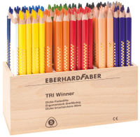 Logo Eberhard faber crayon de couleur triangulaire tri winner,pot 57518420