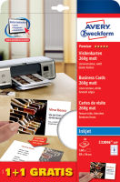 Logo Avery zweckform cartes de visite quick & clean,1 + 1 gratuit 73209611