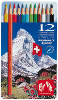 Logo Caran d'ache crayons de couleur prismalo, tui mtal de 40 86020383