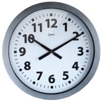 Logo Cep orium horloge murale maxi, montre quartz, argent / blanc 52535326