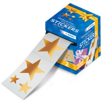 Logo Herma weihnachts-sticker, auf rolle, goldfolie, bedruckt 6504007