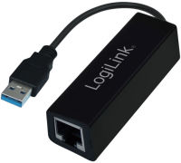 Logo Logilink adaptateur usb 3.0 vers gigabit ethernet, noir 11115835