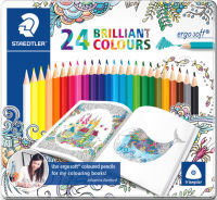 Logo Staedtler crayon de couleur triangulaire ergosoft,étui de 24 5655395