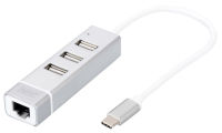 Logo Digitus adaptateur usb 2.0 vers fast ethernet, 3 ports usb 11006767