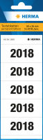 Logo Herma etiquette imprimée pour classeur '2018', 60 x 26 mm 6504091