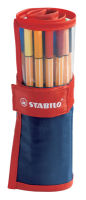 Logo Stabilo rollerset orange de 25 feutres d'criture point 88 edition fan 378441