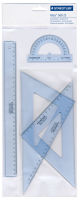Logo Staedtler kit de g�om�trie, grand, 4 pi�ces, transparent 5655436