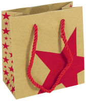 Logo Clairefontaine sac cadeau noel 'baroque', petit 87001044
