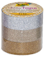 Logo Folia ruban adhsif dco 'glitter tape', 2x bleu et 1x vert 57905324