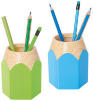 Logo Wedo pot � crayons 'pencil', en plastique, pr�sentoir de 6 62452550