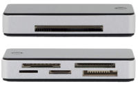 Logo Digitus lecteur de carte usb 3.0 'all-in-one', noir / argent 11006825