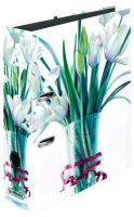 Logo Herlitz classeur � motif max.file bouquet de tulipes, a4 50017164