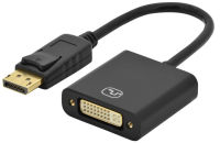 Logo Ednet cble adaptateur displayport dvi (24+5), m/f, 0.15m, ul, ce, noir, contacts dors 84505 704804