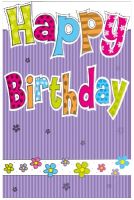 Logo Susy card carte d'anniversaire 'happy birthday' 40021300