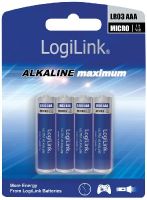 Logo Logilink pile alcaline 'ultra power', micro (aaa/lr03) 11116263