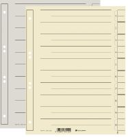 Logo Exacompta intercalaires, a4 extra large, chamois 8701513