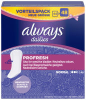 Logo Always protge-slip profresh normal, pack promo 6430539