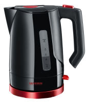 Logo Severin bouilloire wk 3392 'select', 2200 w, rouge / noir 96270106
