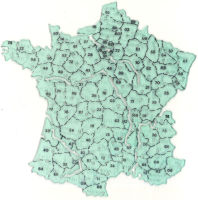 Logo Minerva carte de france ps cristal, paisseur: 1,5 mm 86000018