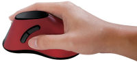 Logo Logilink souris optique ergonomic, sans fil, rouge / noir 11116311