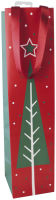 Logo Clairefontaine sac cadeau  bouteille nol 'tradi chic' 87001218