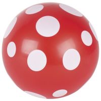 Logo Ballon rouge avec pois blancs 15546