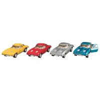 Logo Corvette sting ray (1963), en mtal, 1:36, l= 13 cm 12270