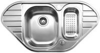 Logo Eviers � encastrer blancolanis 9e -  inox