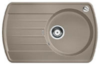 Logo Evier blancorondoval 45s - granit tartufo - 517518
