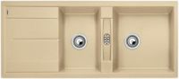 Logo Evier blanco metra 8s pdur champagne &siphon 513945