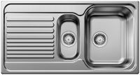 Logo Eviers � encastrer blancotipo 6s -  inox toile