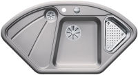Logo Eviers � encastrer evier blancodelta - c�ramique gris alu