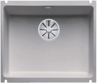 Logo Cuves � int�grer evier blancosubline 500-u - c�ramique gris alu