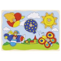 Logo Ballon, soleil,... puzzle  encastrements 57859