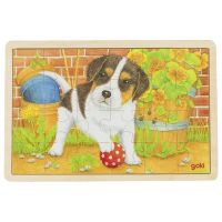 Logo Puzzle petit chien 57482