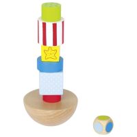 Logo Tour chancelante, vent force 9, peggy diggledey = 6 cm, en 56668
