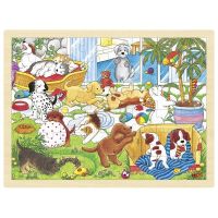 Logo L' cole des chiots, puzzle 57893