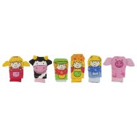 Logo Assortiment de marionnettes  doigt - ferme 51655