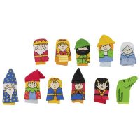 Logo Assortiment de marionnettes  doigt - kasper 51651
