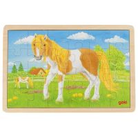 Logo Puzzle l't au pr aux chevaux 57481