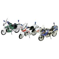 Logo Motos police, mtal, 1:18, l= 13 cm 12253